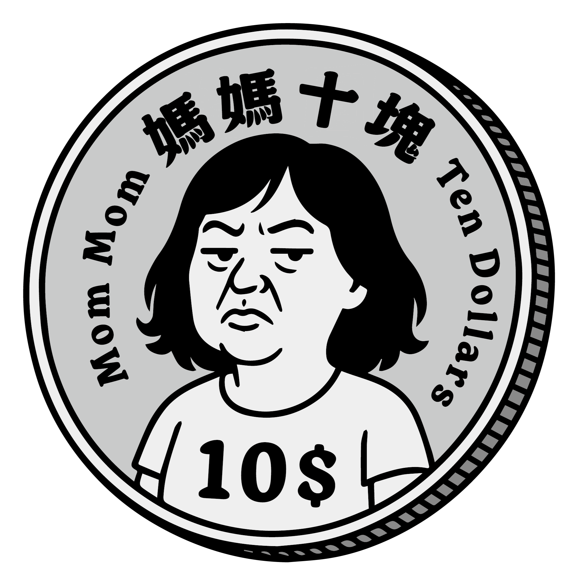 媽媽十塊logo